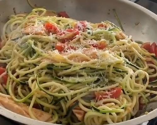 פסטה מזוקיני, ללא גלוטן, עם טונה – זודלס