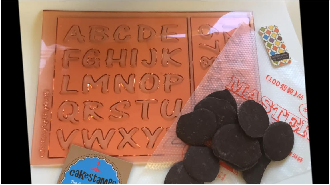 How to: Simple way for best chocolate Alphabet letters